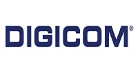 Digicom logo, with the brand name in bold uppercase letters