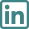 LinkedIn logo, representing professional networking